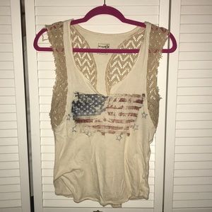 Free people USA graphic tee